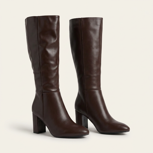 Botas Top Moda · BRAZIL-72 · BROWN PU