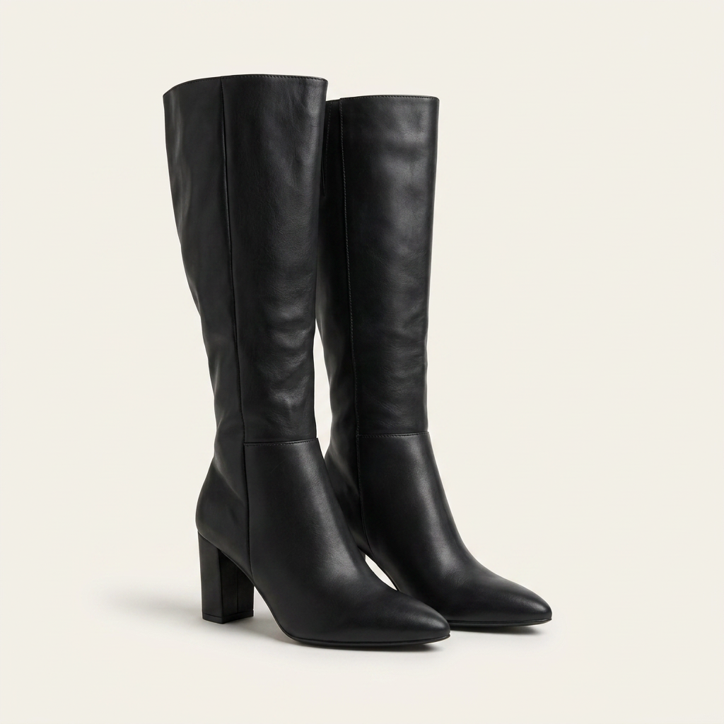 Botas Top Moda · BRAZIL-72 · BLACK PU