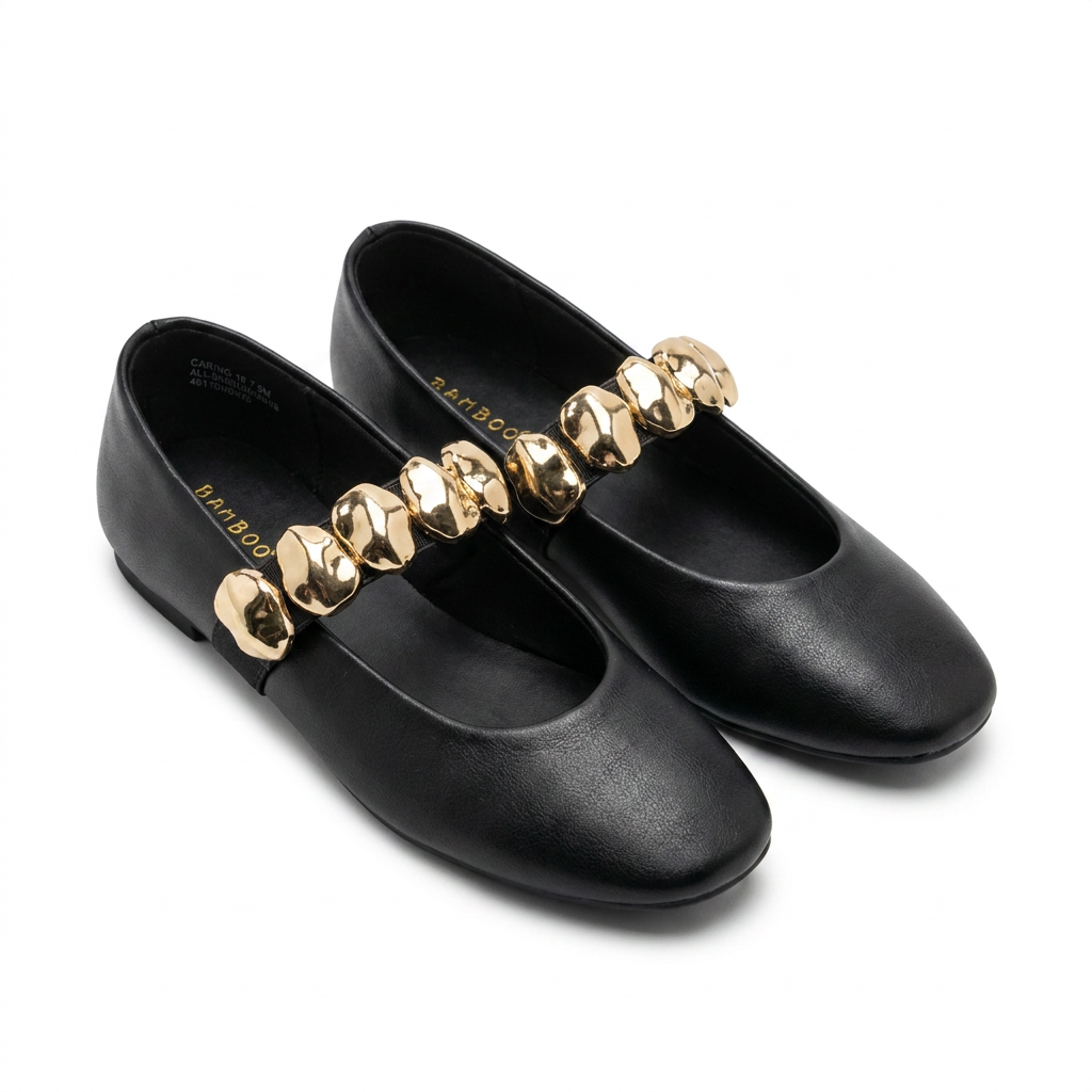 Zapatos Bamboo · BLKPU