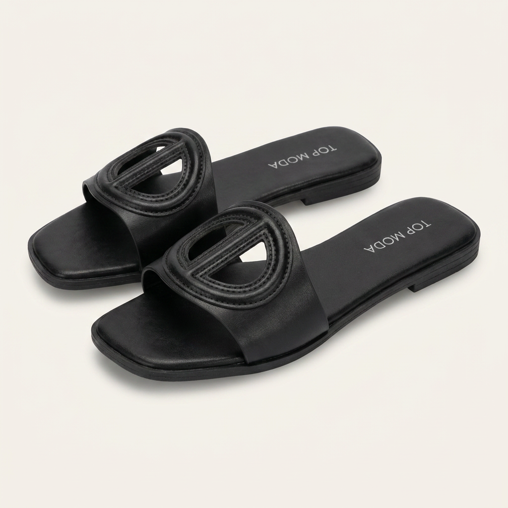 SandaliasTop Moda · BLACK/PU
