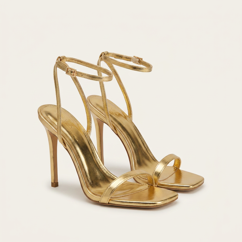 Sandalias Olivia · SILVIA · GOLD