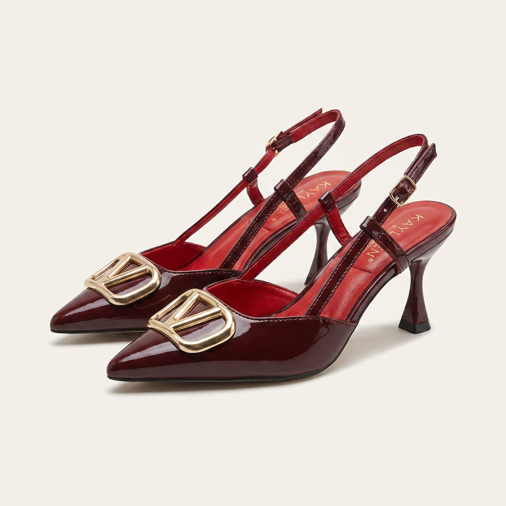 Zapatos Kayleen · ALEXY-24 · BURGUNDY