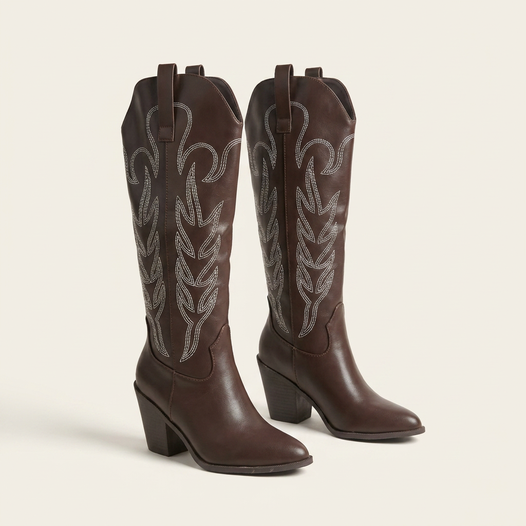 Botas Top Moda · CATTLE-9 · BROWN PU