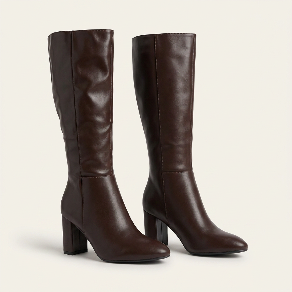 Botas Top Moda · BRAZIL-72 · BROWN PU