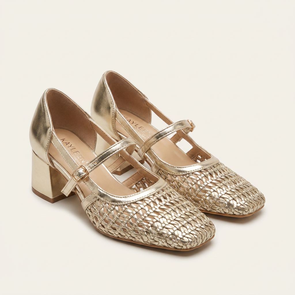 Sandalias Kayleen · JUSTICE-1 · GOLD