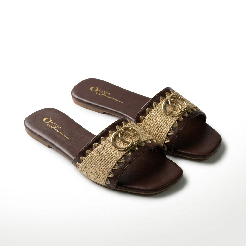 Sandalias Olivia · BROWN