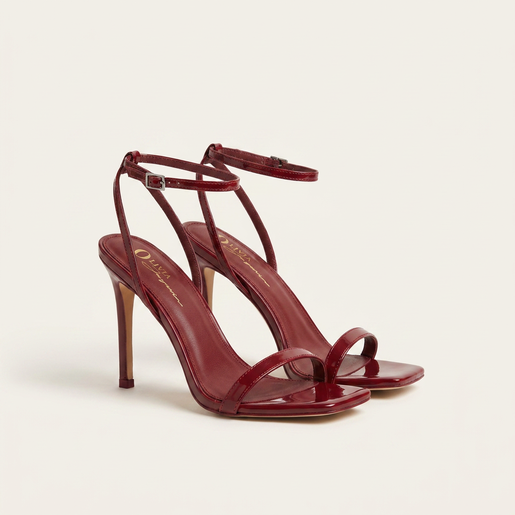 Sandalias Olivia · SILVIA · BURGUNDY