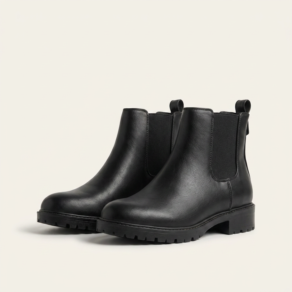 Botas Top Moda · DENVER-1 · BLACK PU