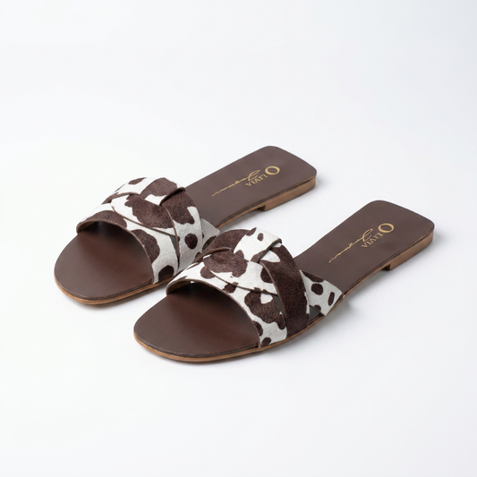 Sandalias Olivia · COW SUEDE