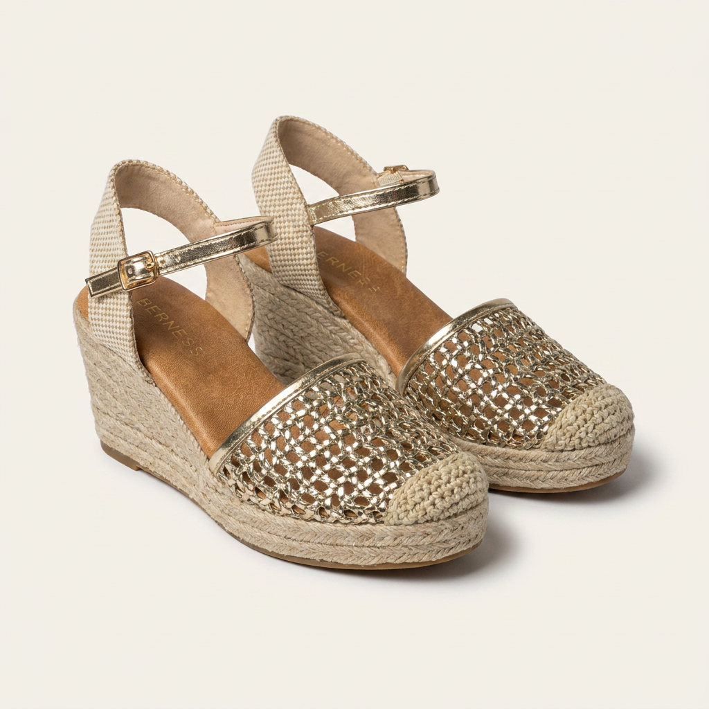 Zapatos Berness · YELENA · GOLD
