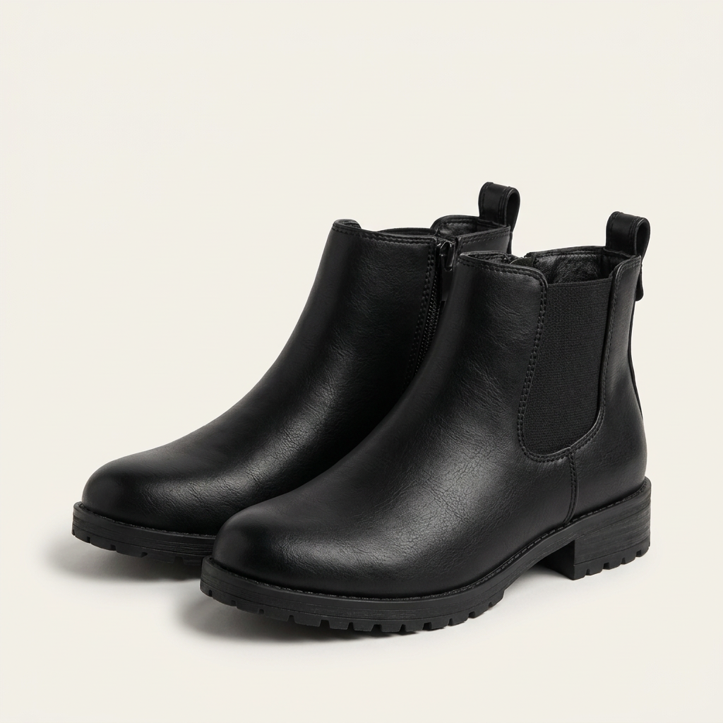 Botas Top Moda · DENVER-1K · BLACK PU