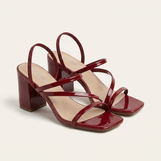 Sandalias Berness · HATTIE · BURGUNDY