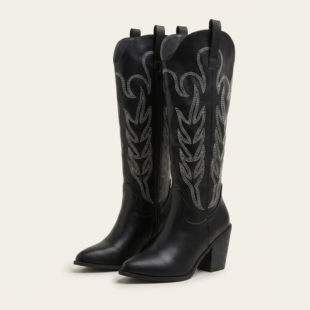Botas Top Moda · CATTLE-9 · BLACK PU