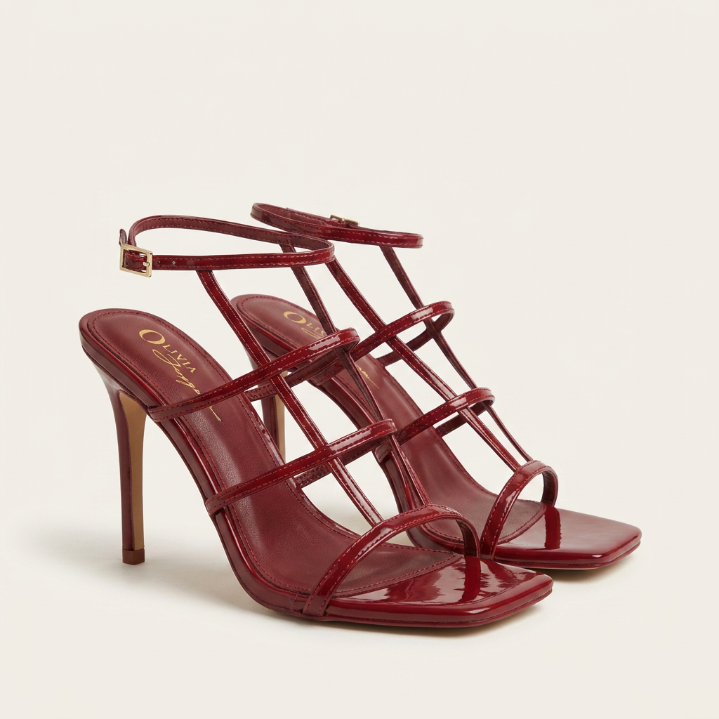 Sandalias Olivia · JAYCIE · BURGUNDY